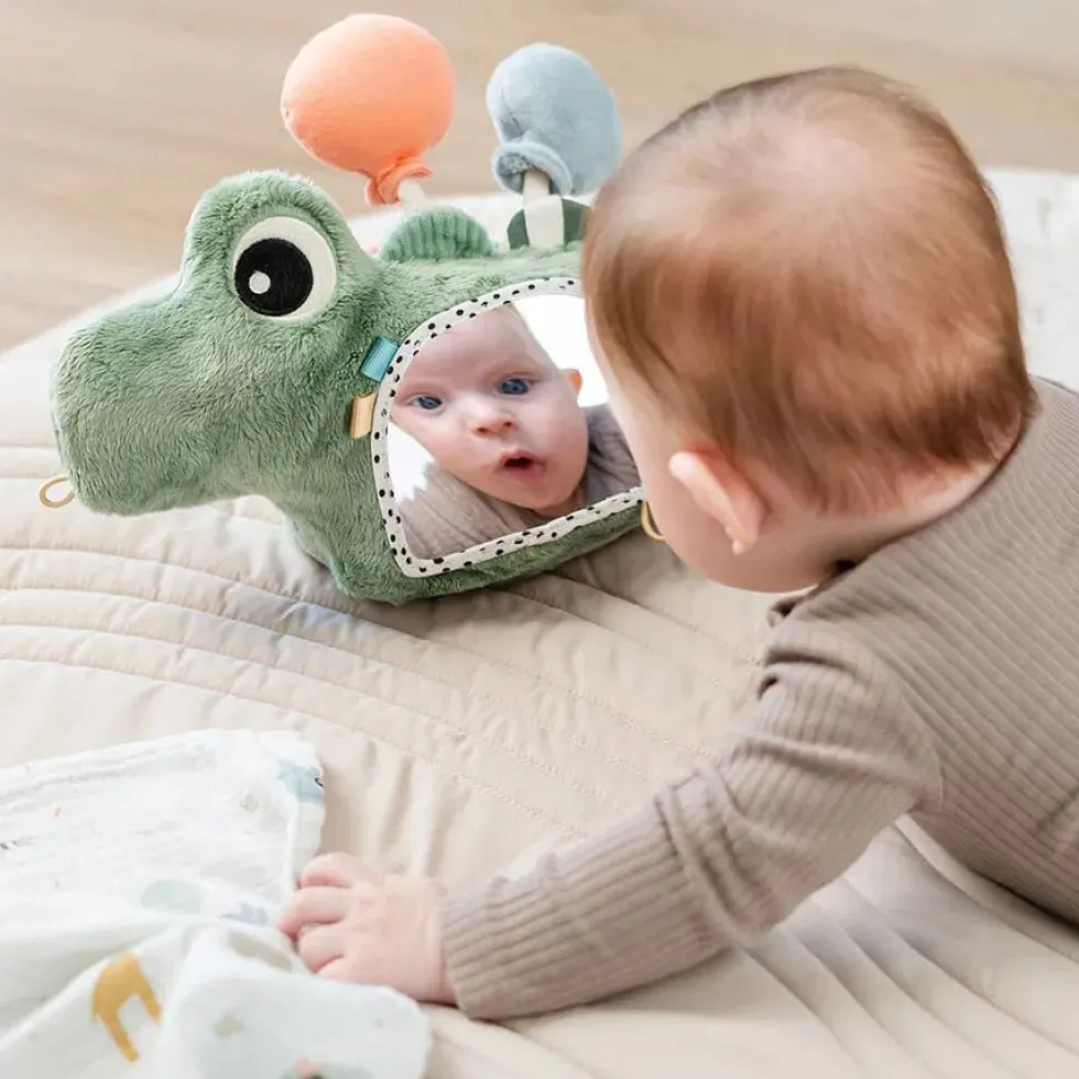 Aktivitets Gulvspejl Croco Grøn