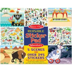 Aktivitetssæt Med Vinylmærker Adventures