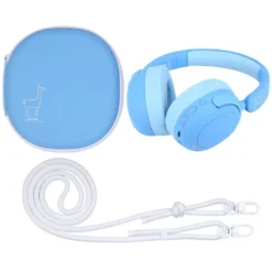 ANC Hybrid Hovedtelefoner i Blue