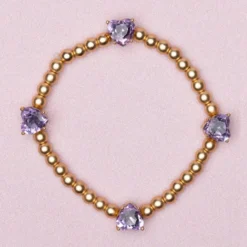 Armbånd Chic Amethyst Love