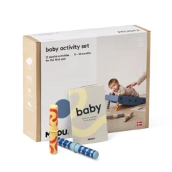 Baby Aktivitets Sæt Deep Blue/Sky Blue (10 dele)