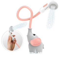 Badelegetøj Elephant Baby Shower Grå/Rosa