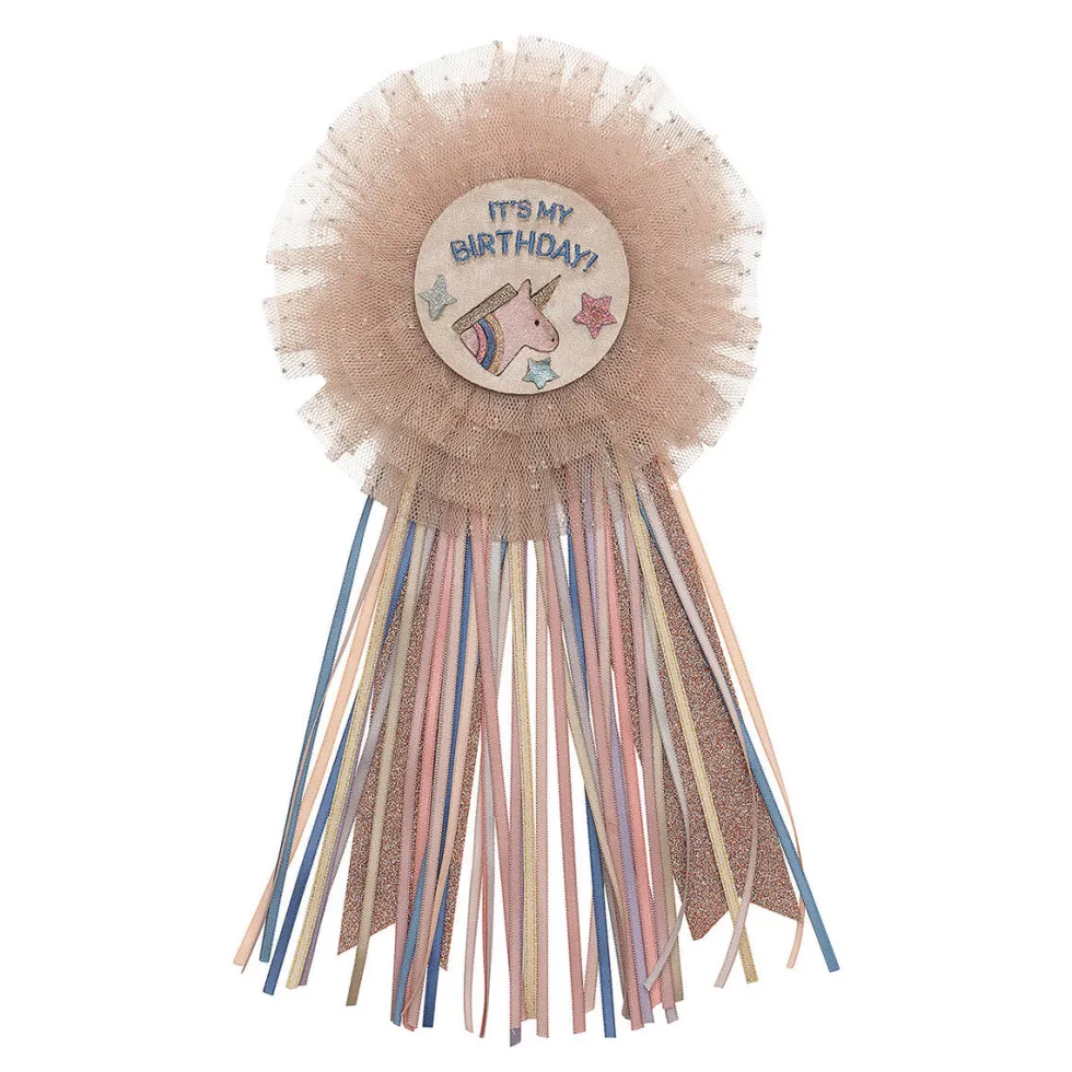 Badge Birthday Unicorn Celeste