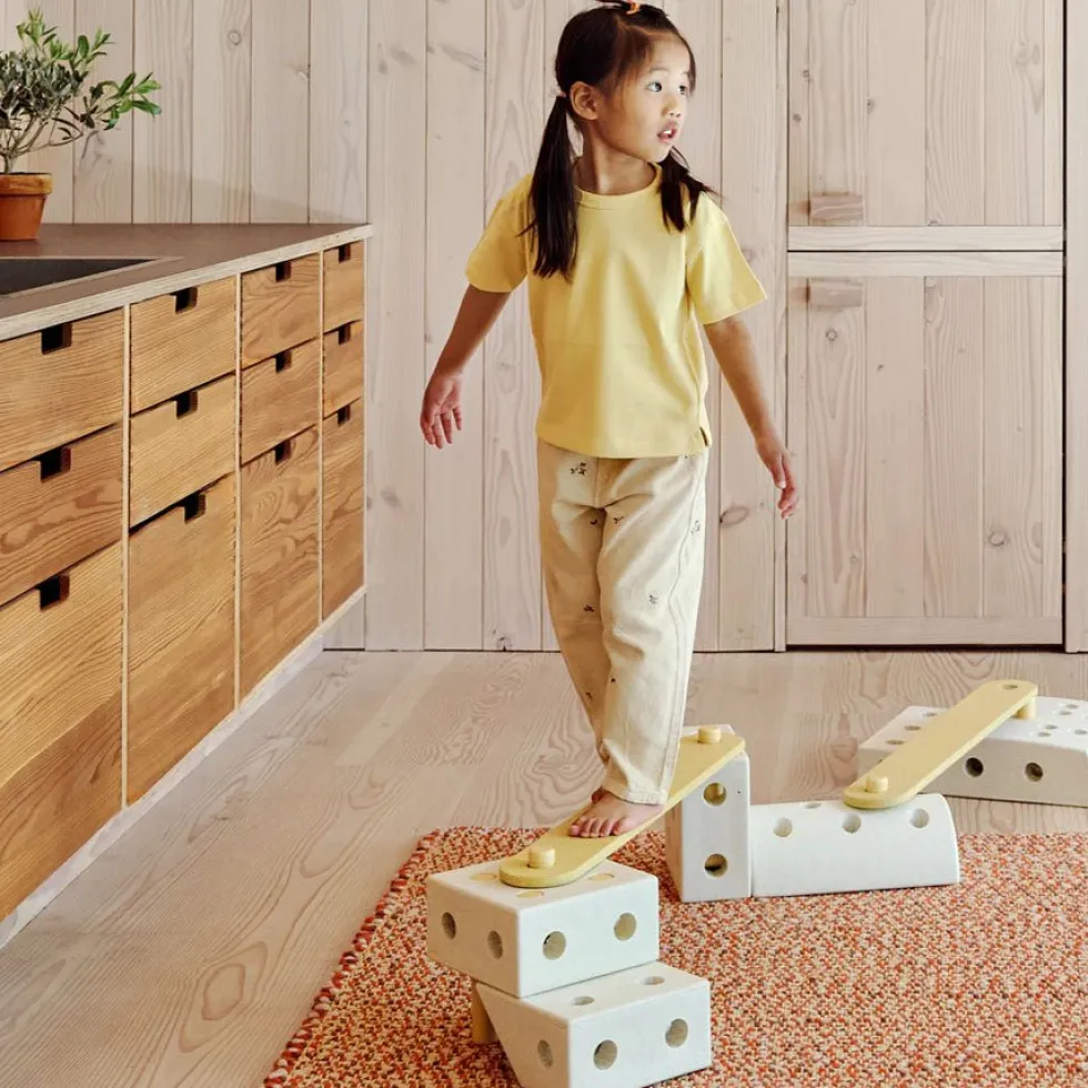 Balancebomme Honey Yellow (2 dele)