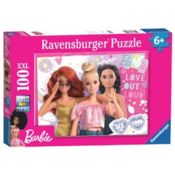 Barbie puslespil, 100 brikker