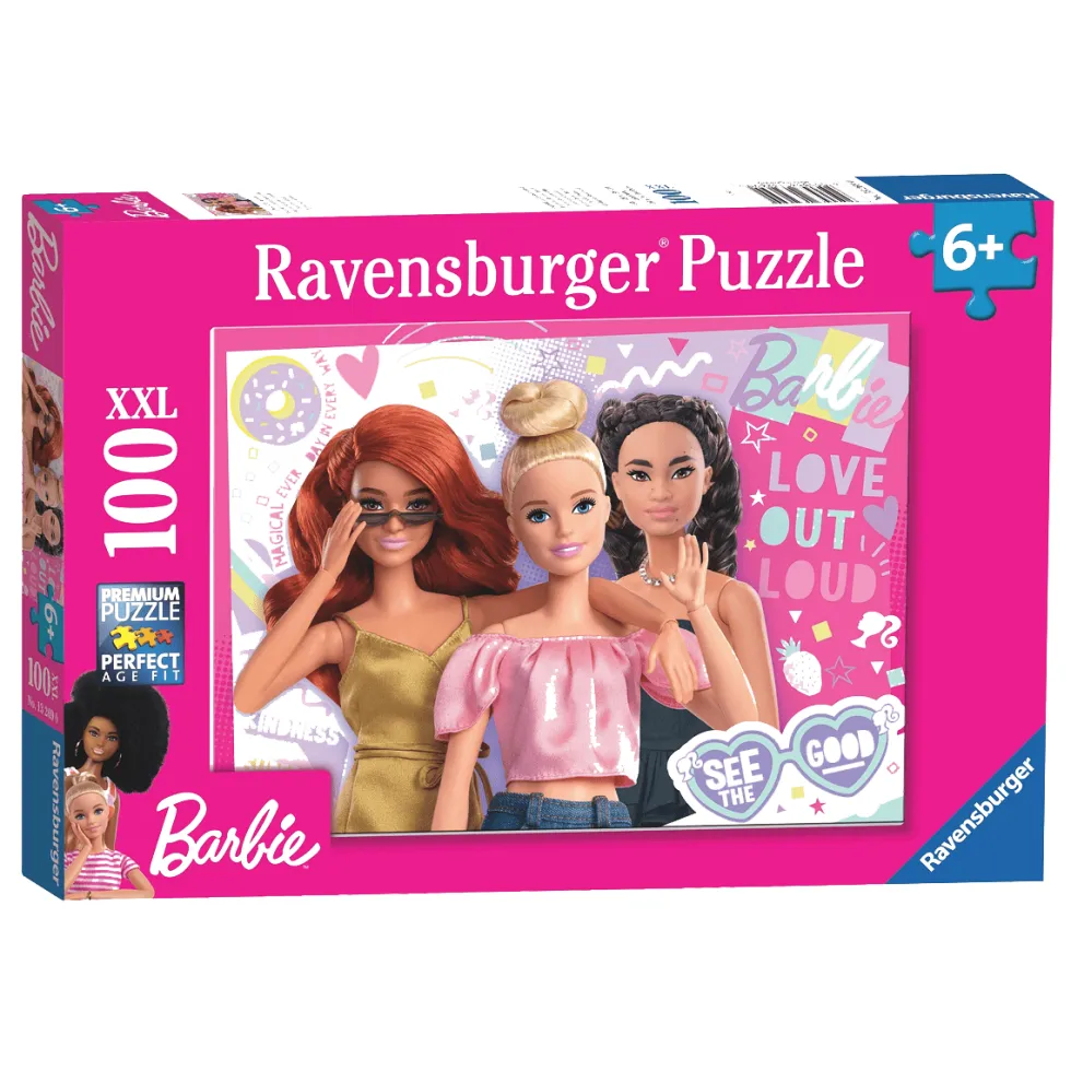 Barbie puslespil, 100 brikker