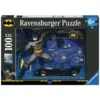 Batman og batmobil puslespil, 100 brikker