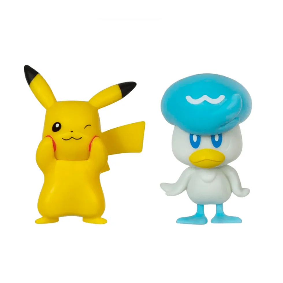 Batte Figurer Pikachu Og Quaxly