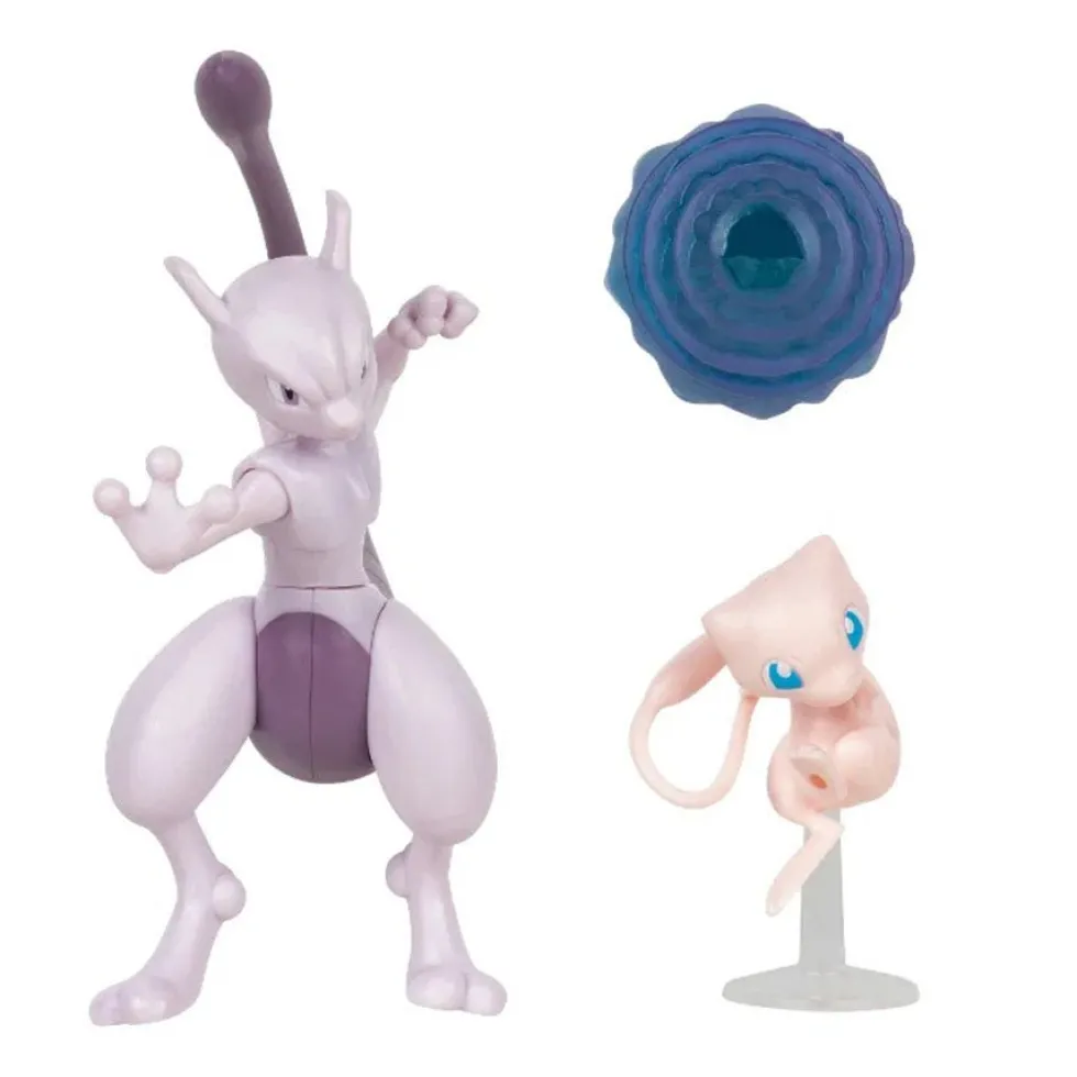 Battle Figure med Mew og Mewtwo