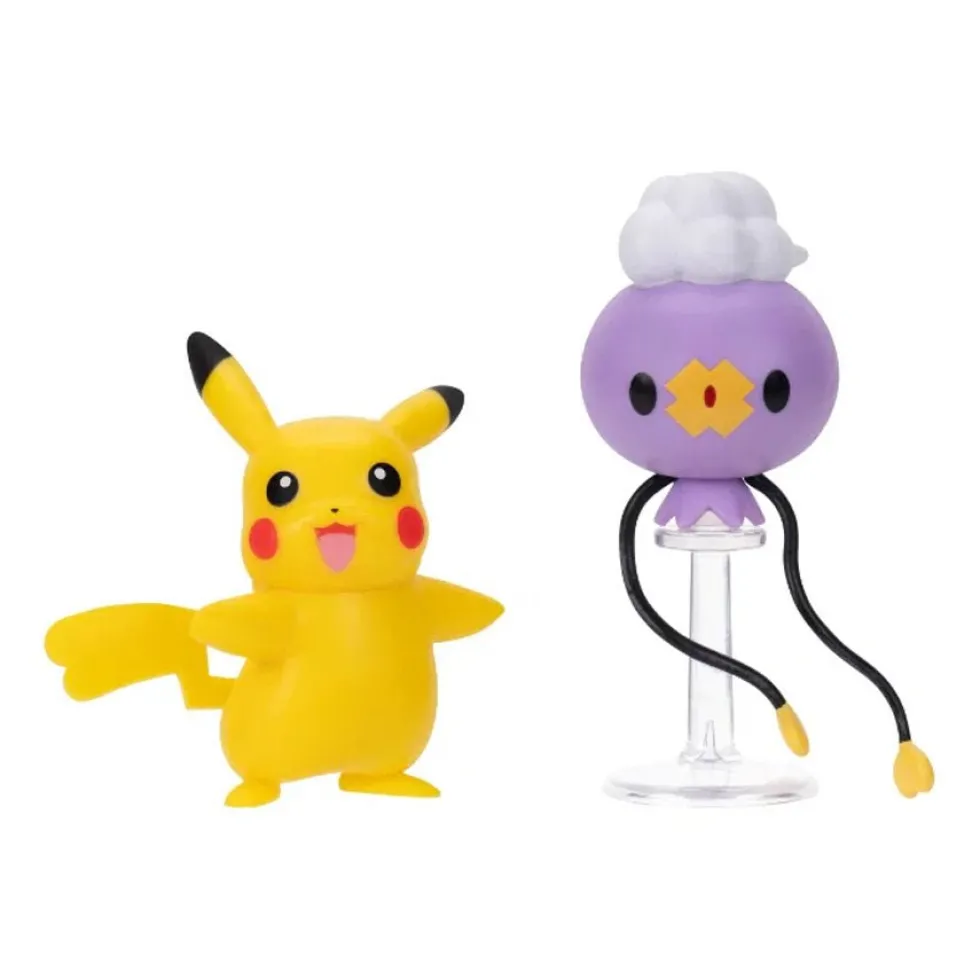 Battle Figure med Pikachu og Drifloon