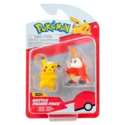 Battle Figurer Pikachu Og Fuecoco