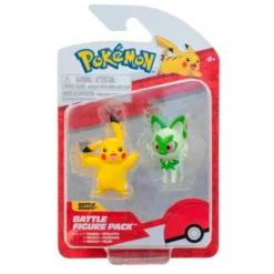 Battle Figurer Pikachu Og Sprigatito
