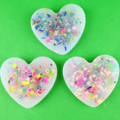 Bead pops multifarvet hjerte