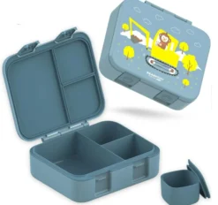 Bento COMPACT Madkasse Gravemaskine Blå (1l)