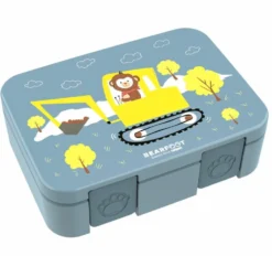 Bento COMPACT Madkasse Gravemaskine Blå (1l)