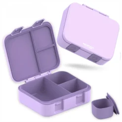 Bento COMPACT Madkasse Lilla Lama (1l)