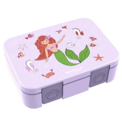 Bento COMPACT Madkasse Lilla Havfrue (1l)