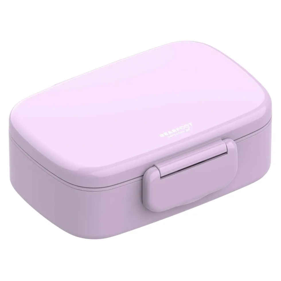 Bento Madkasse Med Rum Lilla (760 ml)