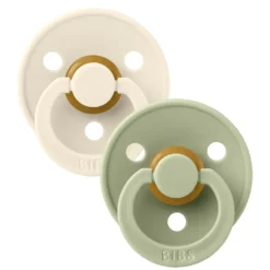 BIBS sut Colour str 2, 2 pak ivory / sage