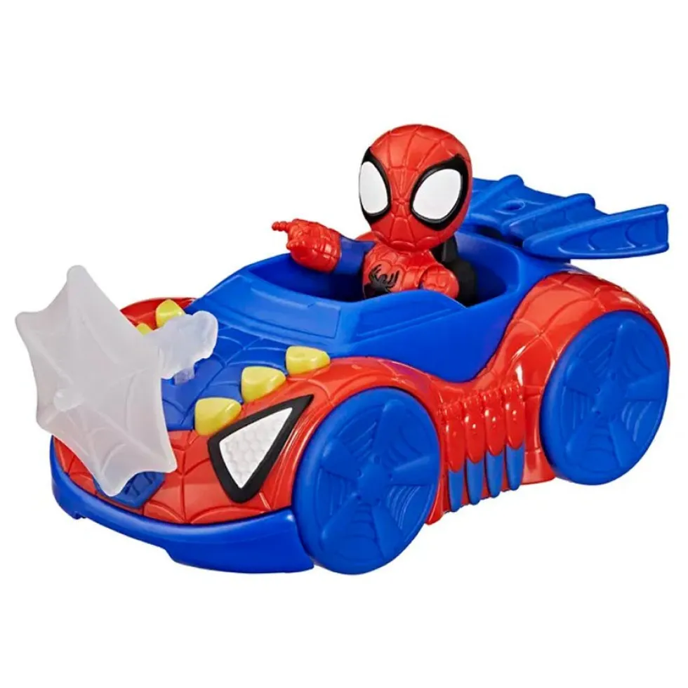 Bil Og Figur Spidey (7,6 cm)