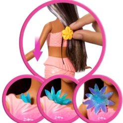 Blooming Magic Havfruedukke Pink