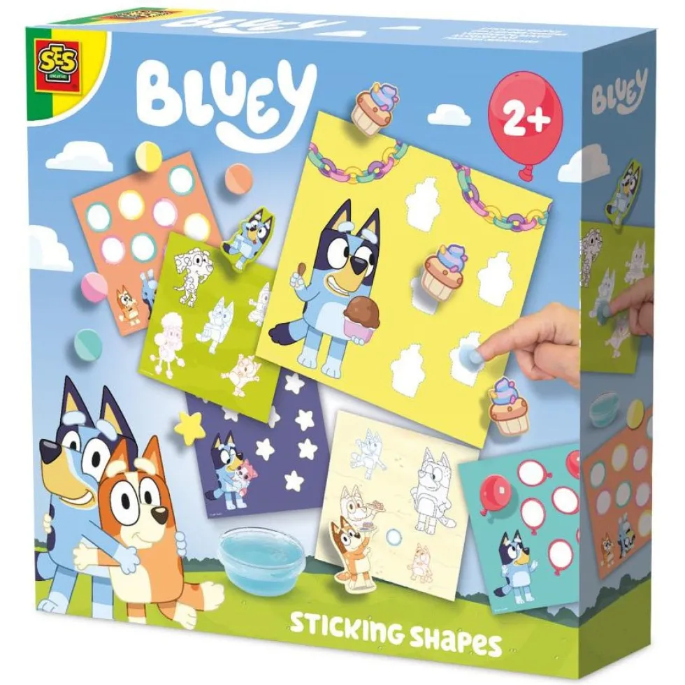 Bluey Fingerlim med Former