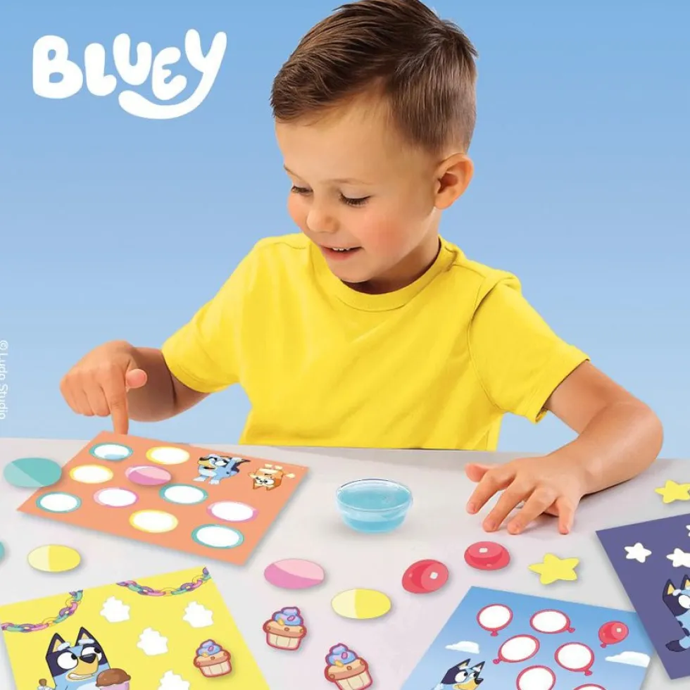 Bluey Fingerlim med Former