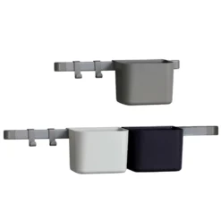 Bokse 3 Pk. Med 1 Lang Skinne Og 1 Kort Skinne Dusty Grey