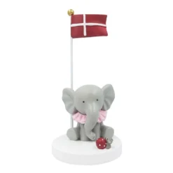 Bordflag Elefant Med Mus Og Bold