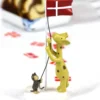 Bordflag Giraf Og Abe