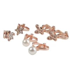Boutique Dazzle Clip-On Øreringe 3 Par