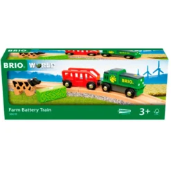 BRIO batteridrevet bondegårdstog