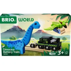 BRIO Batteridrevet tog med dinosaur