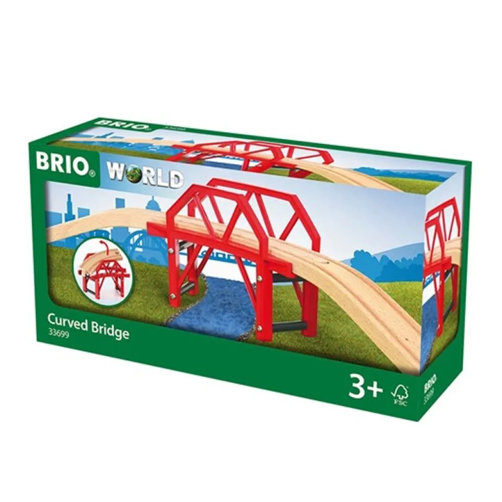 BRIO bro med opfartsskinner