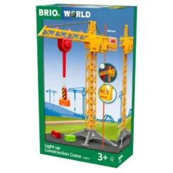 Brio byggekran m.lys