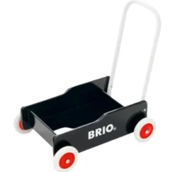 BRIO gå-vogn, sort