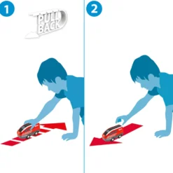 BRIO Pull Back Togsæt