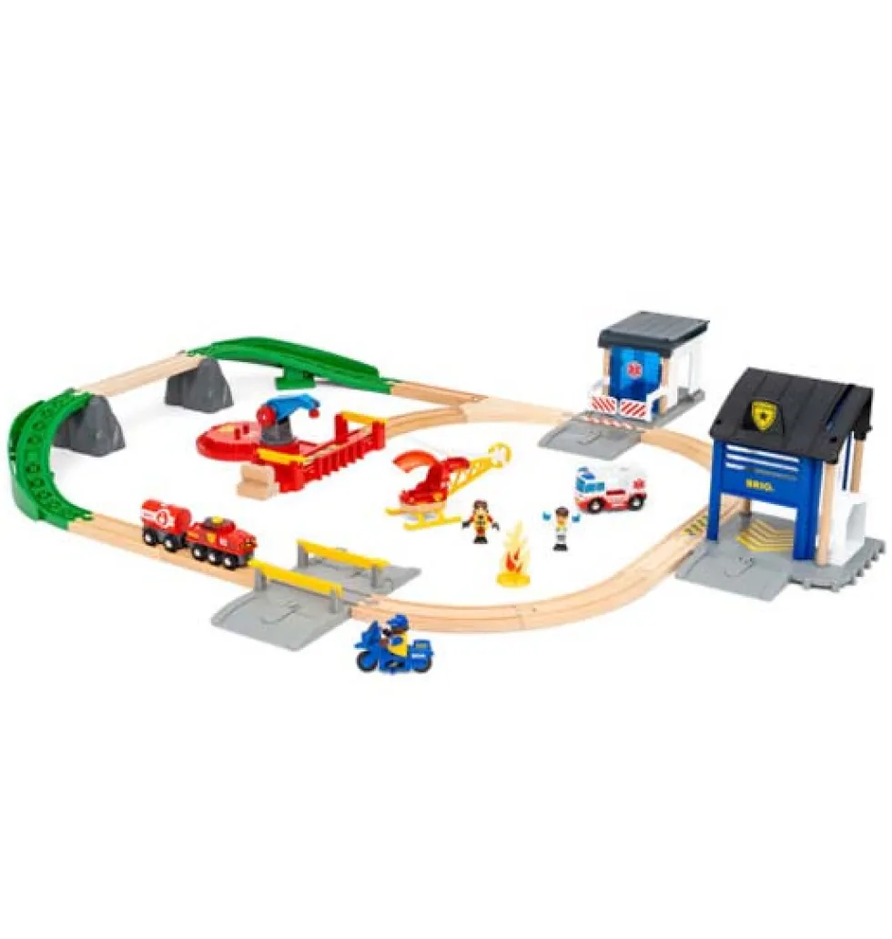 BRIO Rescue team, Togsæt