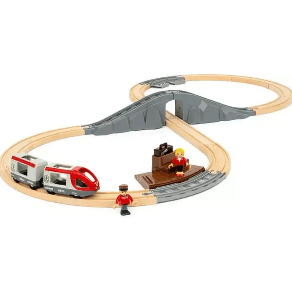BRIO Startsæt med passagertog