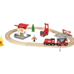 BRIO togbane, brandmandssæt