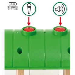 BRIO togstation med lydoptager