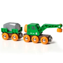 BRIO togvogn med kran