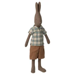 Brun Kanin Trøje Og Shorts (str 3)