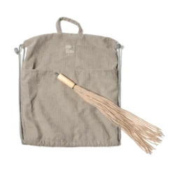 by ASTRUP Kæphest m.åben mund og hale, beige