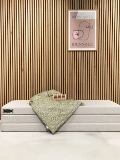 byklipKlap 3-fold madras, 180 cm beige
