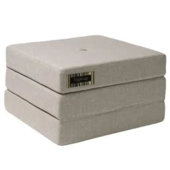 byKlipKlap 3-fold single madras, beige