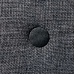 by KlipKlap 3 Fold sofa single, blågrå med grå knap