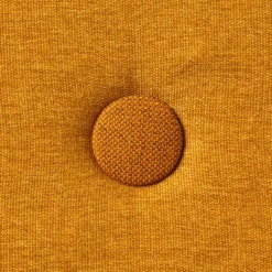 by KlipKlap 3 Fold sofa single soft, mustard med mustard knap