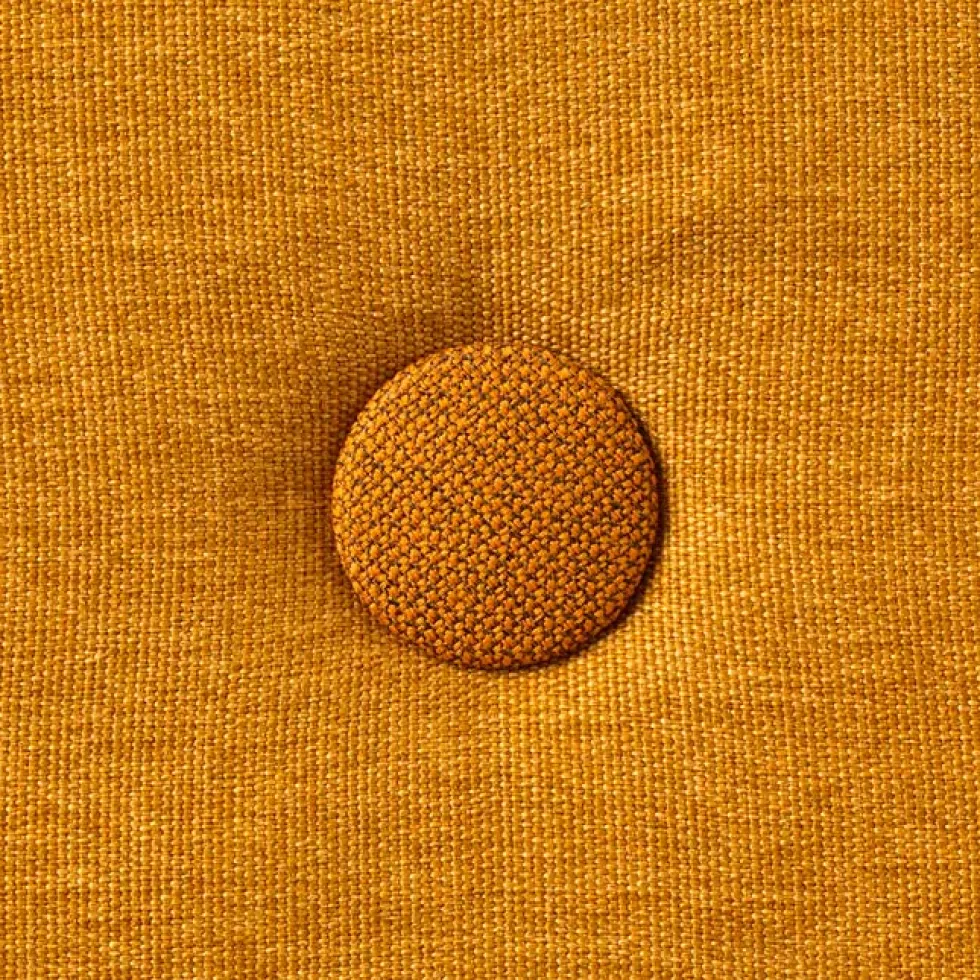 by KlipKlap 3 Fold sofa single soft, mustard med mustard knap
