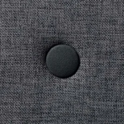 by KlipKlap 3 Fold sofa single soft, blågrå med grå knap